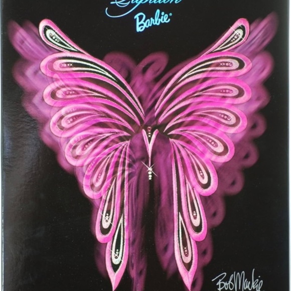 FAO Schwartz Bob Mackie Le Papillon Barbie NIB NWT - Picture 4 of 16
